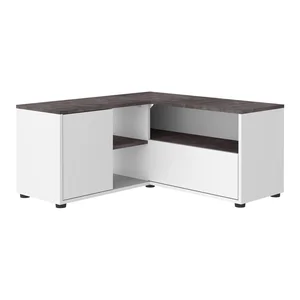 Moderní TV stolek v dekoru betonu 90x45 cm
