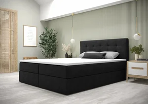 Moderní úložná postel 160x200 STIG 5 antracit