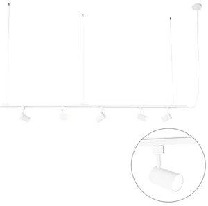 Moderní závěsný kolejnicový systém s 5 reflektory Jeana