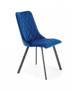 Modrá jídelní židle K450