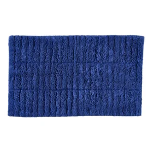 Modrá koupelnová předložka 50x80 cm Indigo