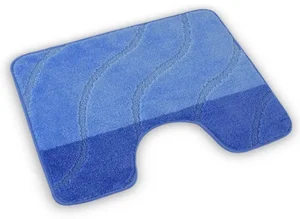 Modrá koupelnová předložka Kvalitex