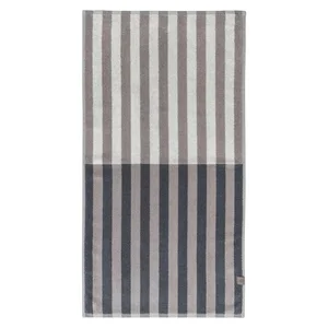 Modro-šedé bio bavlněné ručníky 2 ks 40x55 cm Disorder
