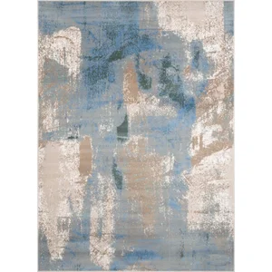 Modrý koberec 160x230 cm Sensi Zashi