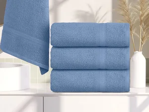 Modrý ručník CLARYSSE Elegance 60x110 cm