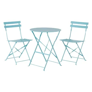 Modrý set zahradního nábytku Bonami Essentials Retro