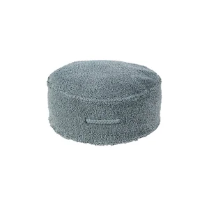 Modrý vintage taburet Chill Blue