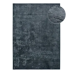 Modrý viskózový koberec Universal Margot Azul 60x110 cm