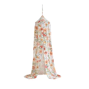 Moi Mili Bavlněný baldachýn Flower Power