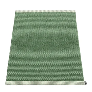 Mono Leaf Oregano 60×85 cm – zelený koberec Pappelina