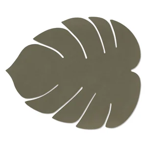 Monstera Leaf Prostírání z eko kůže 35×42 cm