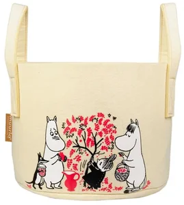 Moomin Berries Koš 17l Žlutý