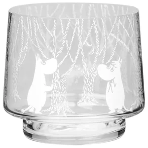 Moomin Skleněný svícen v lese