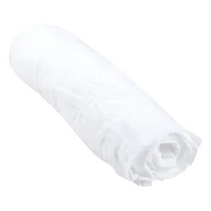 Mušelínové napínací prostěradlo do postýlky 70×140 cm Bébé Douceur