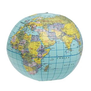 Nafukovací glóbus World Map Rex London