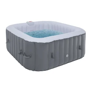 Nafukovací vířivka Kamino New Typ 3, 2–4 osoby, 600 l, šedá/bílá