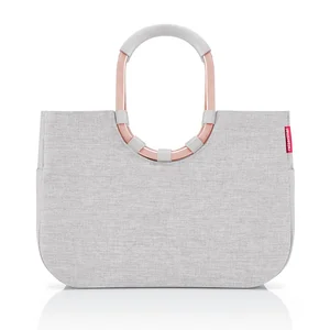 Nákupní taška Loopshopper L Frame Twist Sky Rose