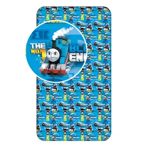 Napínací bavlněné prostěradlo 90×200 cm Thomas the Tank Engine