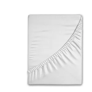 Napínací flanelové prostěradlo 90×200 cm – bílé