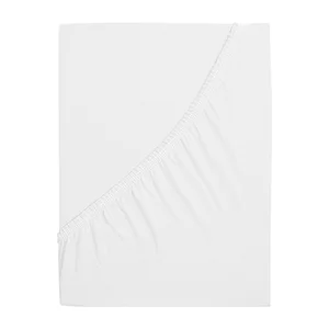 Napínací prostěradlo bílé 120×200 cm – B.E.S.