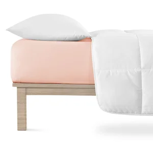 Napínací prostěradlo Jersey 120×200 cm pro Boxspring, světle růžové