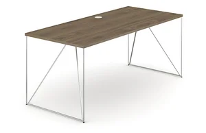 NARBUTAS AIR EXECUTIVE – Pracovní stůl 180×80 cm s kabelovým prostupem