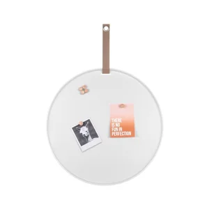 Nástěnka Perky PT LIVING, bílá, Ø50 cm