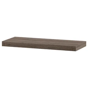 Nástěnná polička KALEB 60 cm – dub sonoma tmavý