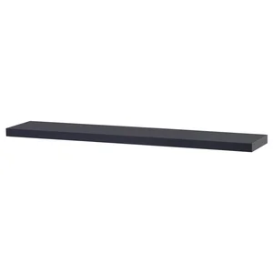 Nástěnná polička STEFAN 120 cm, šedý mat