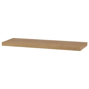 Nástěnná polička TATUM 80 cm dub
