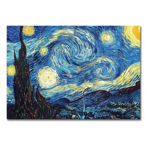 Nástěnná reprodukce Van Gogh 100x70 cm
