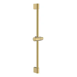 Nástěnná sprchová tyč z nerezové oceli se zlatým povrchem 71 cm