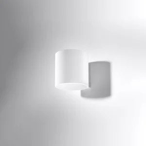 Nástěnné bílé svítidlo Gino 10 cm