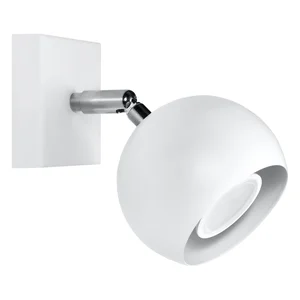 Nástěnné bílé svítidlo Nice Lamps Ollo