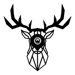 Nástěnné černé svítidlo Opviq Lights