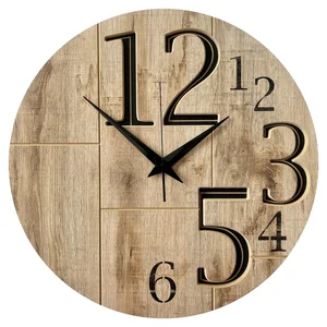 Nástěnné hodiny Lucas Styler Ø57 cm