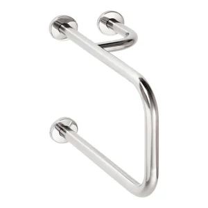 Nástěnné madlo do koupelny z nerezové oceli 52 cm, pravé – Sapho