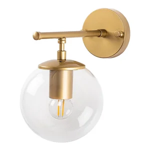 Nástěnné svítidlo Roe – zlaté (Opviq Lights)