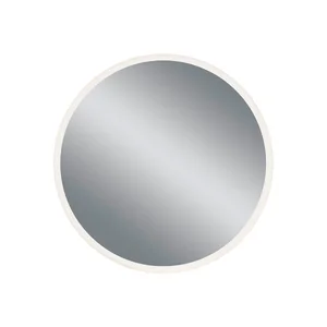 Nástěnné zrcadlo Aurora s osvětlením, průměr 60 cm