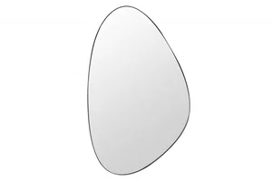 Nástěnné zrcadlo Noemi 90 cm černé