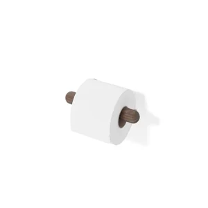 Nástěnný držák na toaletní papír Ořechové dřevo Wireworks Yoku
