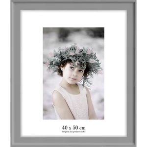 Nástěnný rám Styler Malaga, šedý 47 × 57 cm