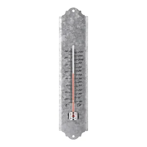 Nástěnný venkovní teploměr Esschert Design, 30 × 6,7 cm