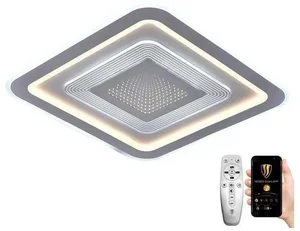 NEDES LED stmívatelné stropní osvětlení 105W s dálkovým ovládáním