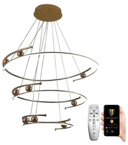 NEDES LED Stmívatelný lustr na lanku 170W