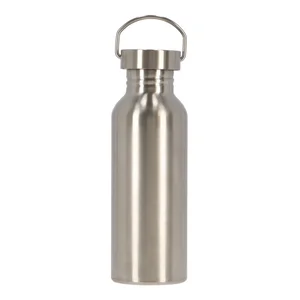 Nerezová láhev 650 ml stříbrná