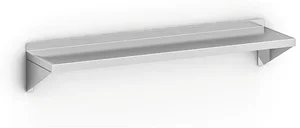Nerezová nástěnná police 1200x300 mm
