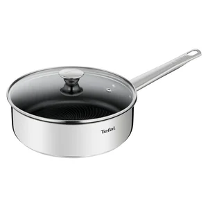 Nerezová pánev s poklicí 24 cm Cook Eat Tefal