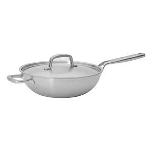 Nerezová wok pánev s poklicí 30 cm Lucca 3.0 FABINI