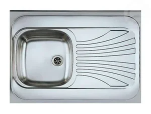 Nerezový dřez CLASSIC 30N – levý, celoplošný 60×80 cm